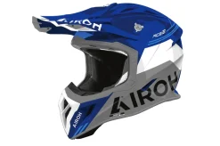 Airoh Hjälm Aviator Ace 2 Fury Blå/Grå/Vit