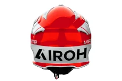 Airoh Hjälm Aviator Ace 2 Iron Röd/Vit