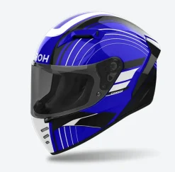 Airoh Hjälm Connor Achieve Blue Gloss