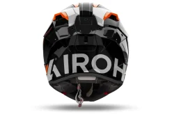 Airoh Hjälm GP 800 Must Orange glansig