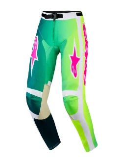 Alpinestars Byxor Racer Portl Grön/Vit/Svart