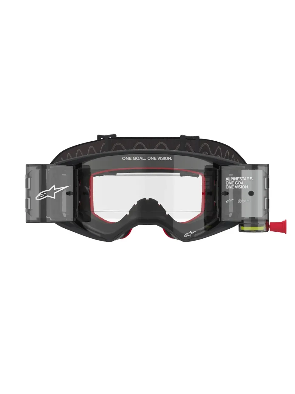 Alpinestars Goggle Supertech CORP Svart/Grå/Klart ROLL-OFF
