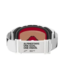 Alpinestars Goggle Supertech CORP Vit/Spegel Silver