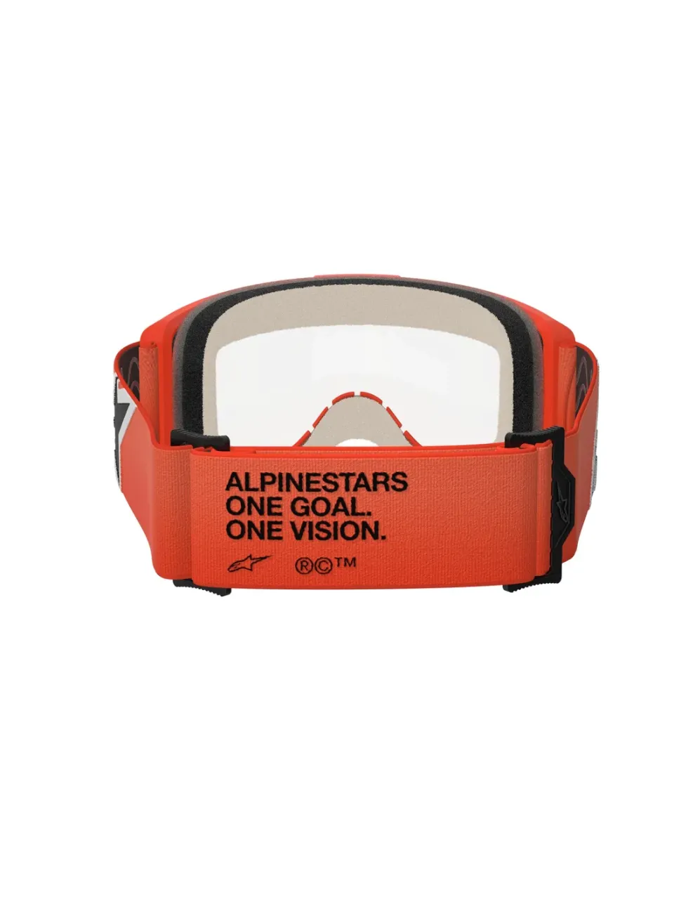 Alpinestars Goggle Vision 5 CORP Orange/Klart