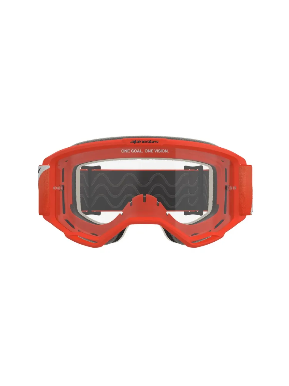 Alpinestars Goggle Vision 5 CORP Orange/Klart