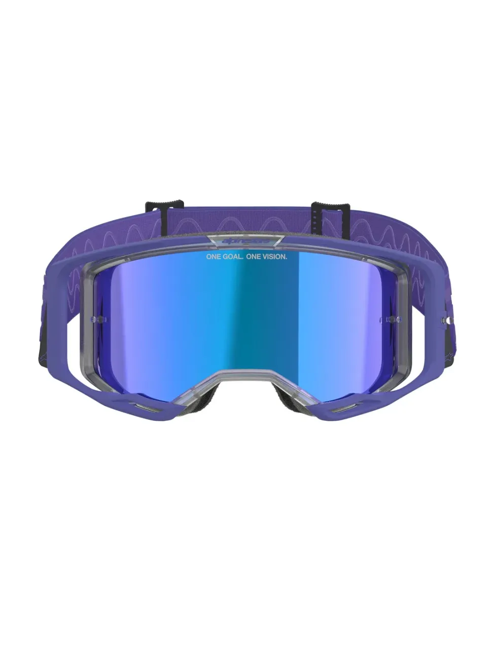 Alpinestars Goggle Vision 8 CORP Lila/Spegel Blå