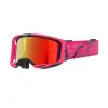 Alpinestars Goggle Vision 8 CORP Rosa/Spegel Röd