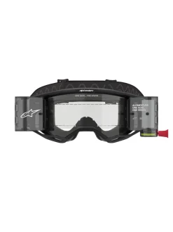Alpinestars Goggle Vision 8 CORP Svart/Klart ROLL-OFF