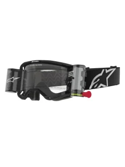 Alpinestars Goggle Vision 8 CORP Svart/Klart ROLL-OFF