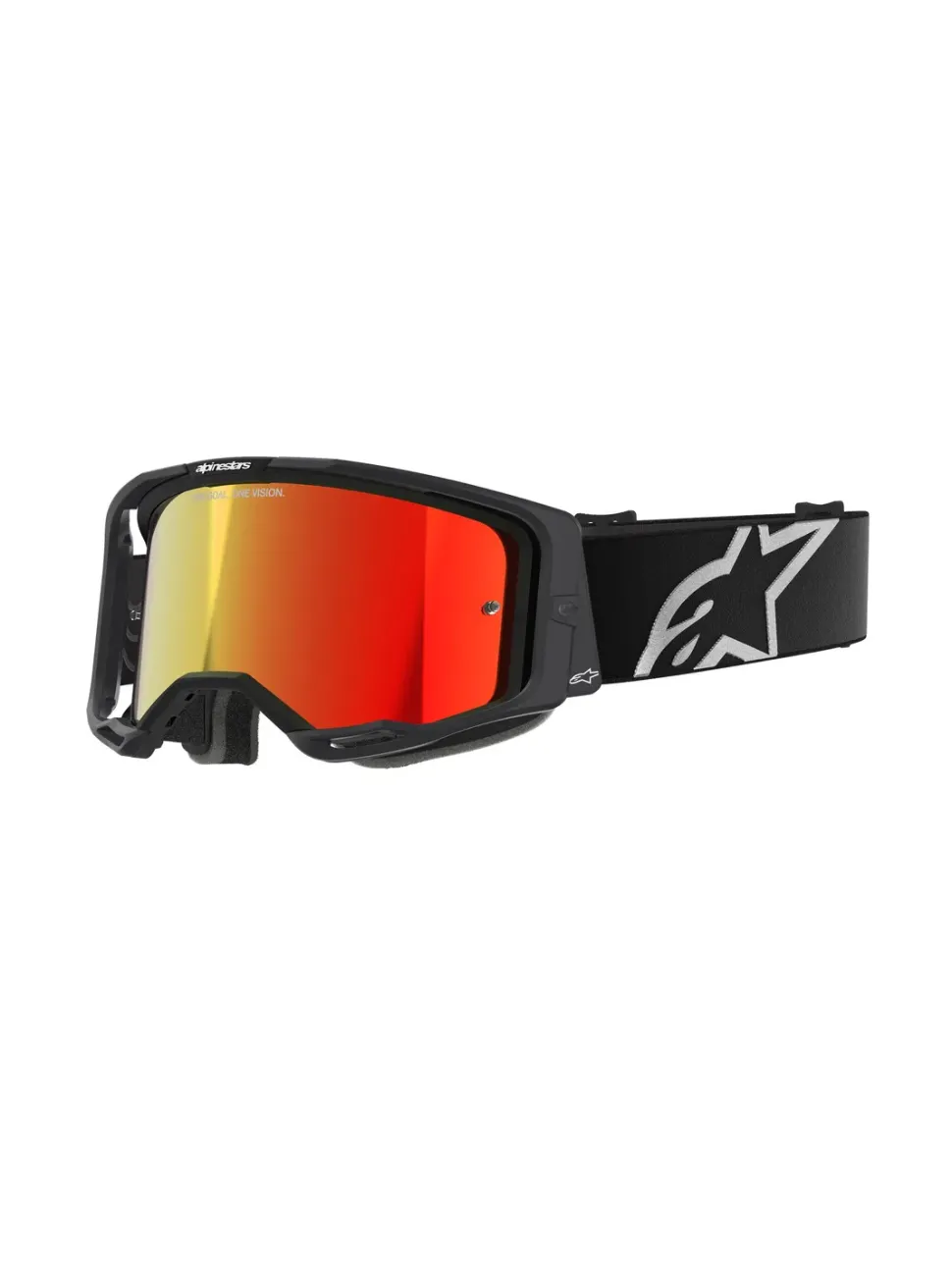 Alpinestars Goggle Vision 8 CORP Svart/Spegel Röd
