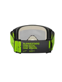 Alpinestars Goggle Vision 5 HOLLOW Grå/Gul Fluo/Spegel Silver