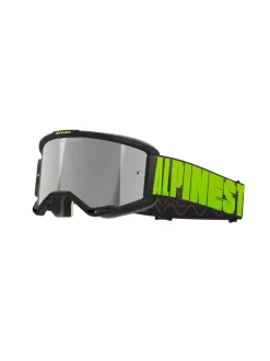 Alpinestars Goggle Vision 5 HOLLOW Grå/Gul Fluo/Spegel Silver