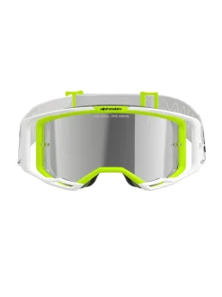 Alpinestars Goggle Vision 8 WORDMARK Vit/Gul Fluo/Spegel Silver