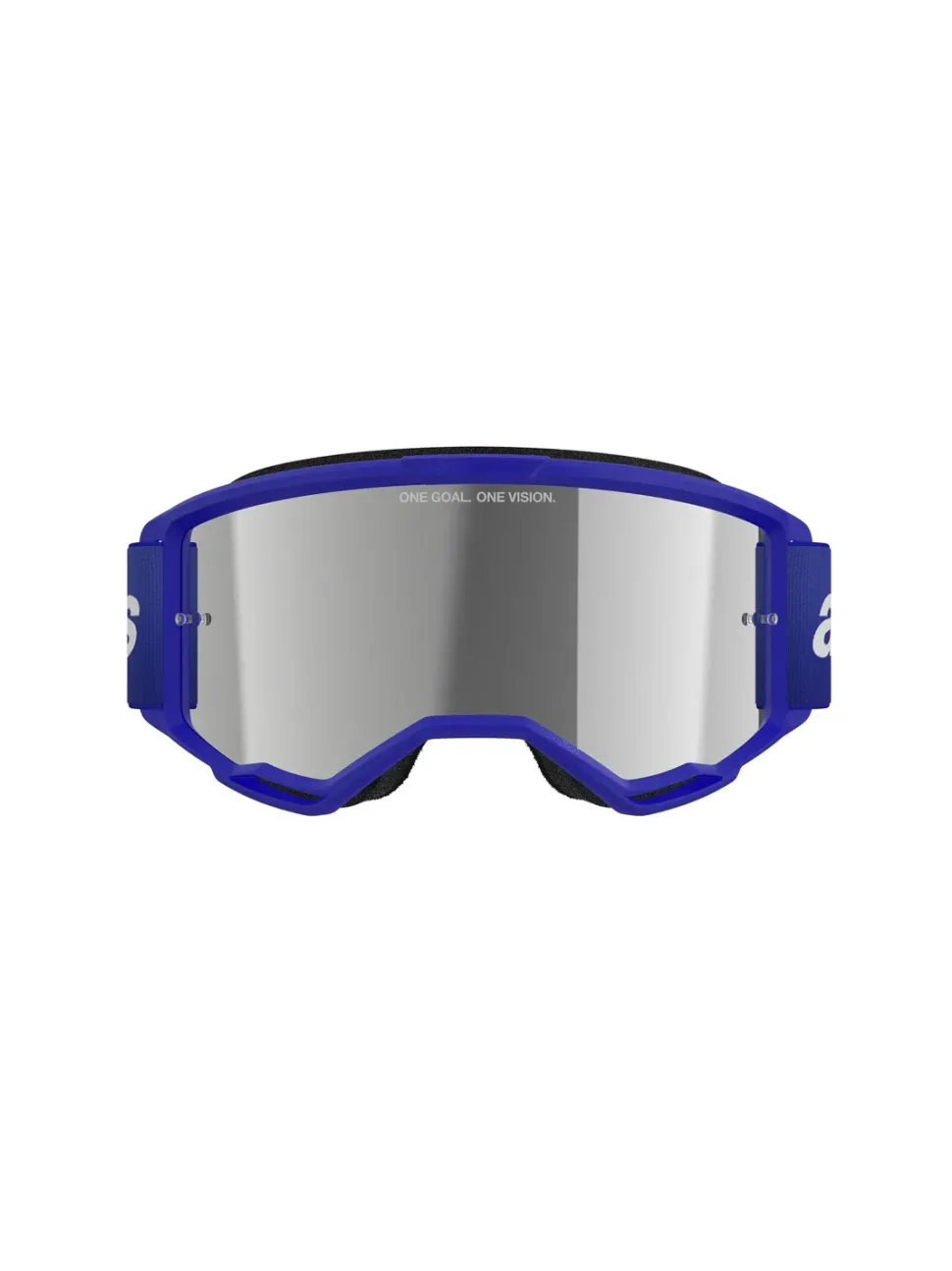 Alpinestars Goggle Vision 3 WORDMARK Blå/Spegel Silver