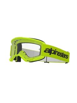Alpinestars Goggle Vision 3 WORDMARK Gul Fluo/Klart