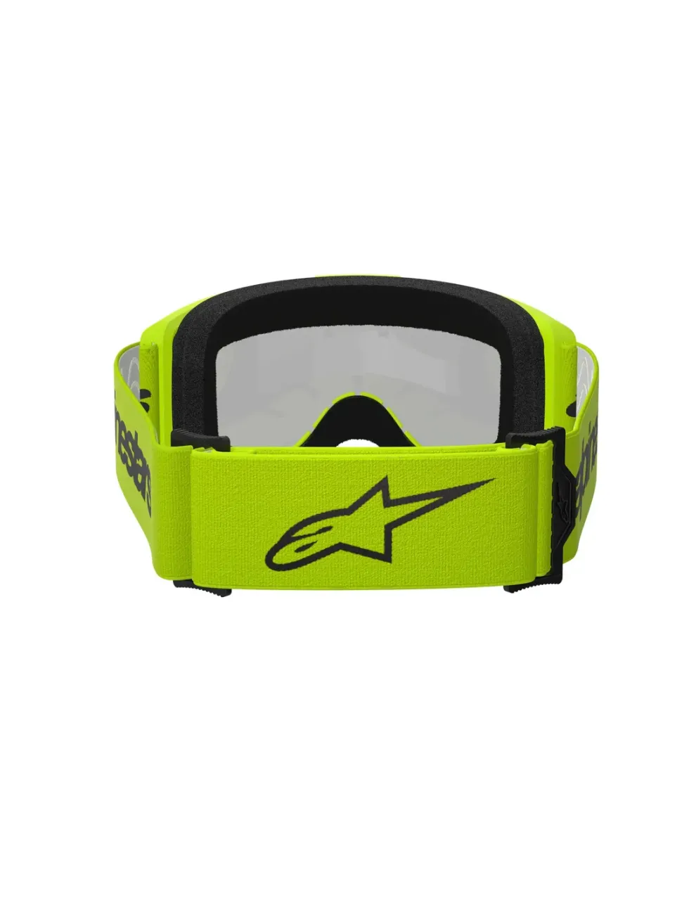 Alpinestars Goggle Vision 3 WORDMARK Gul Fluo/Spegel Silver