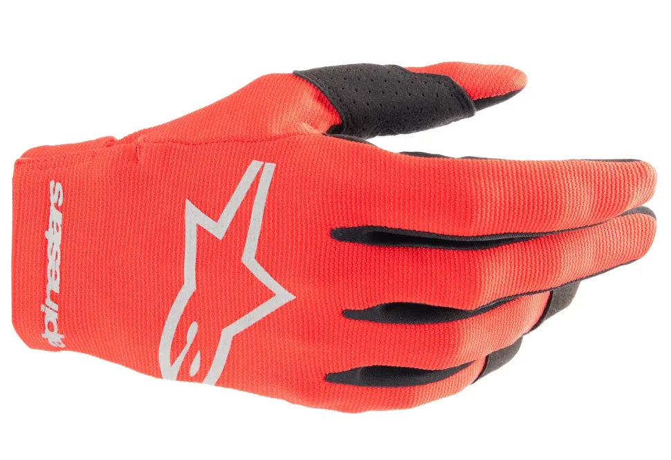 Alpinestars Handskar Radar Mars Röd Silver