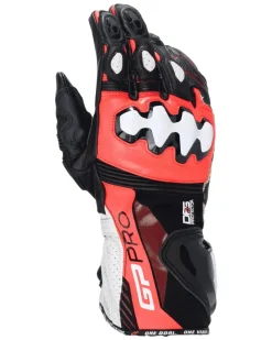 Alpinestars Handske GP Pro v4 Svart/Röd Fluo/Vit