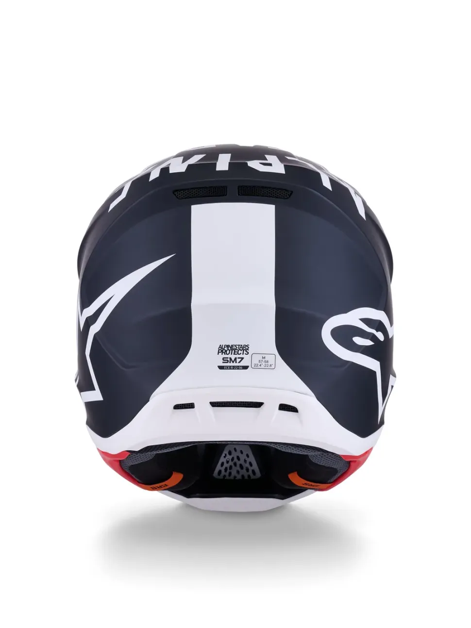Alpinestars Hjälm S-M7 Dasher Svart/Vit