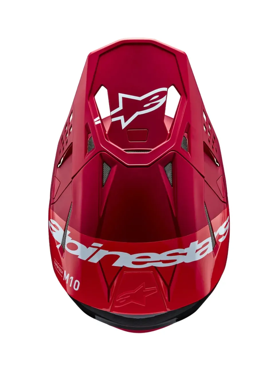 Alpinestars Hjälm S-M10 2206 Flood Röd Fluo