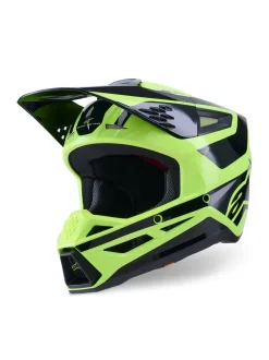 Alpinestars Hjälm S-M3 Heat Fluo Gul/Svart