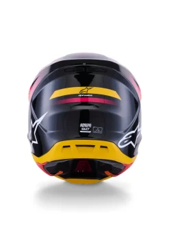Alpinestars Hjälm S-M7 Rise Svart/Gul/Rosa