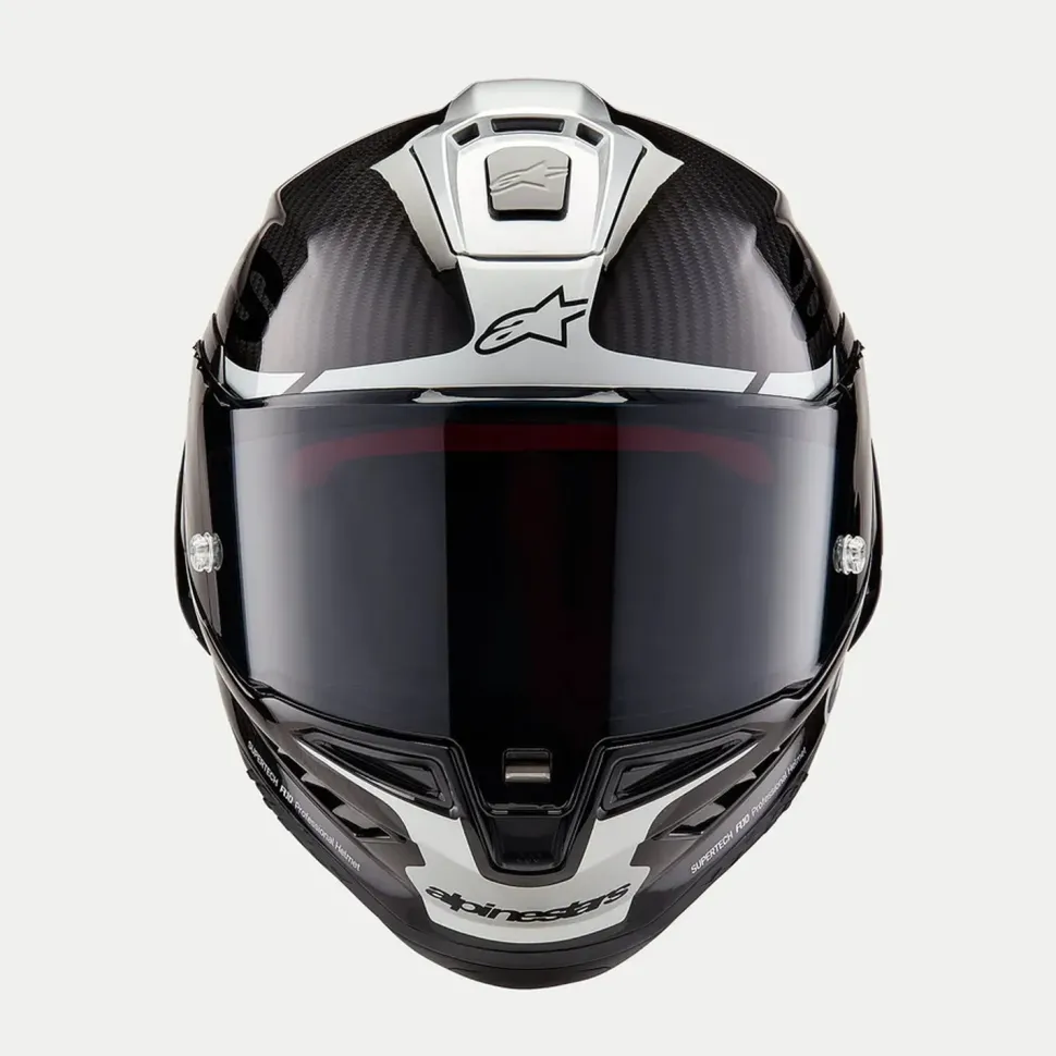 Alpinestars Hjälm Supertech R10 Element Svart/Carb/Silver