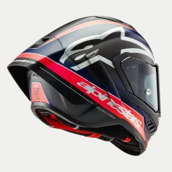 Alpinestars Hjälm Supertech R10 Team Svart/Carb/Blå/Vit