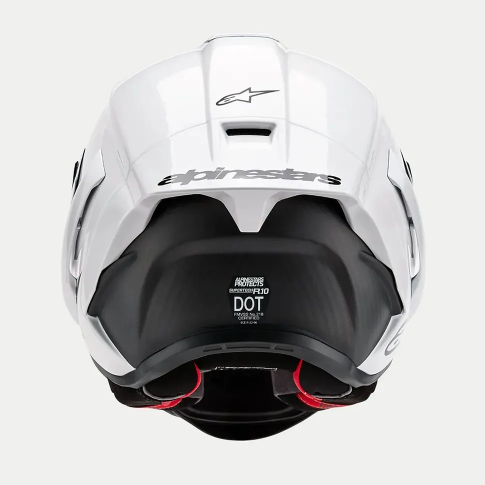 Alpinestars Hjälm Supertech R10 Vit/Mattsvart