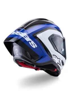 Alpinestars Hjälm Supertech S-R10 Arius Svart/Vit/Blå