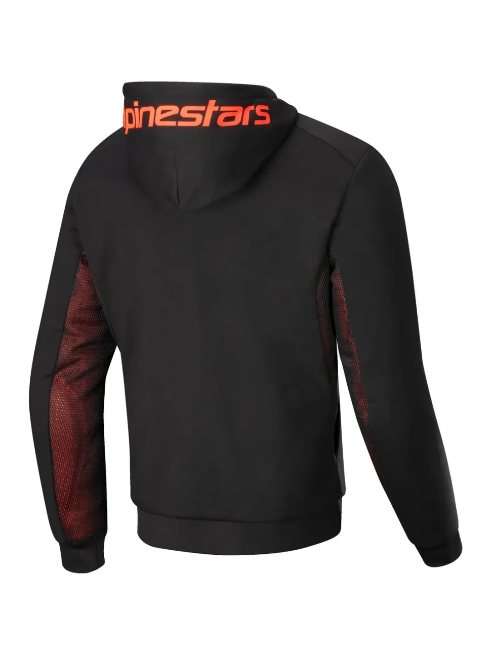 Alpinestars Hoodie Chrome Air Svart/Röd Fluo