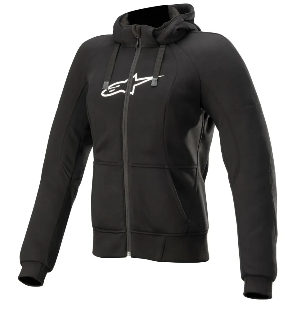 Alpinestars Hoodie Dam Chrome Svart L