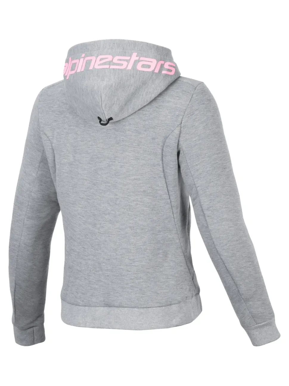 Alpinestars Hoodie Dam Chrome v2 Grå/Rosa