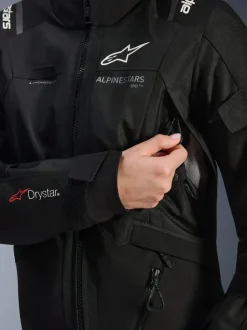 Alpinestars Jacka Dam Andes v4 Drystar Svart