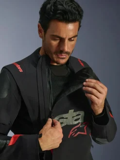 Alpinestars Jacka Halo Pro Drystar XF Laminerad Svart/Röd