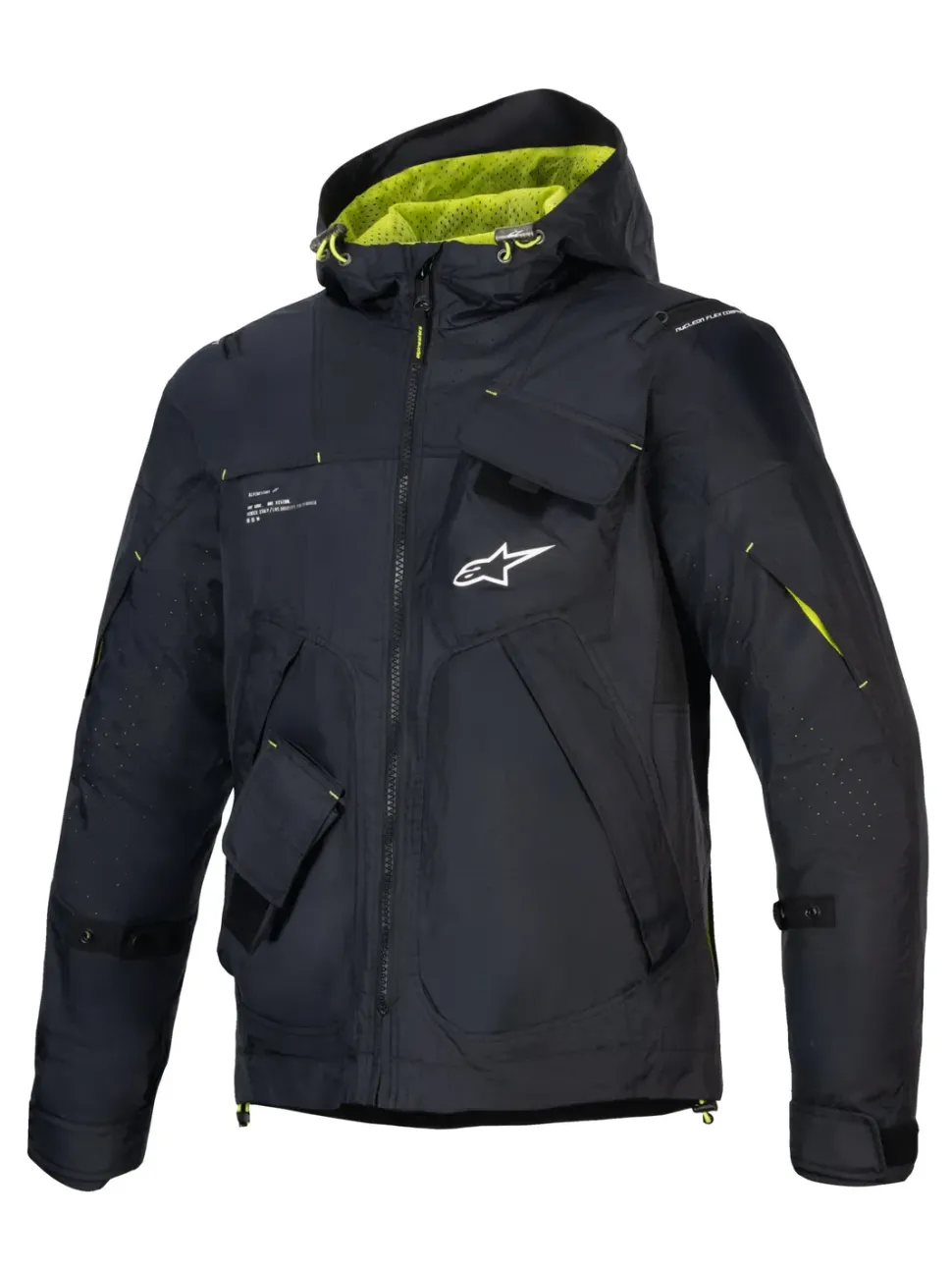 Alpinestars Jacka Mogress Air Svart/Gul