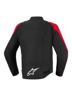 Alpinestars Jacka T-SPS v2 Vattentät Svart/Röd Fluo