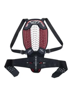 Alpinestars Ryggskydd Nucleon Plasma Svart/Vit/Röd