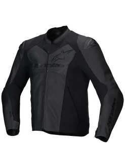 Alpinestars Skinnjacka Faster v3 Airflow Svart/Svart