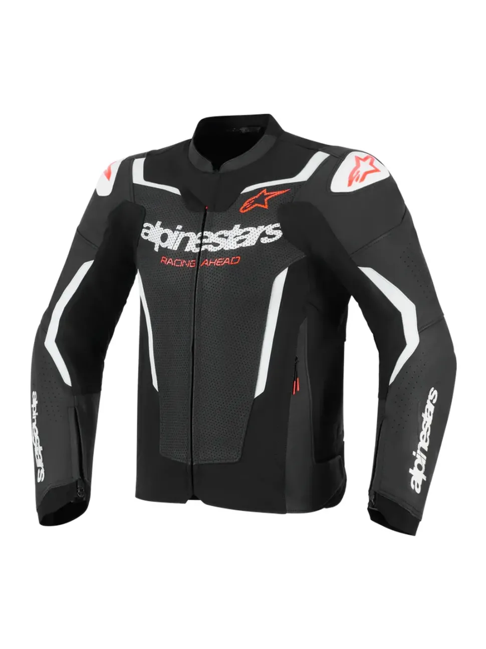 Alpinestars Skinnjacka GP Force v2 Airflow Svart/Vit