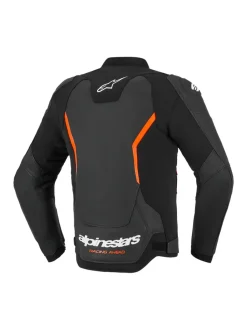 Alpinestars Skinnjacka GP Force v2 Svart/Fluo Röd