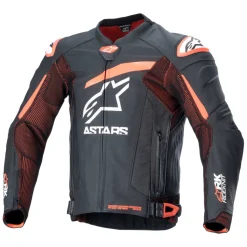 Alpinestars Skinnjacka GP Plus R v4 RK Svart/Röd Fluo