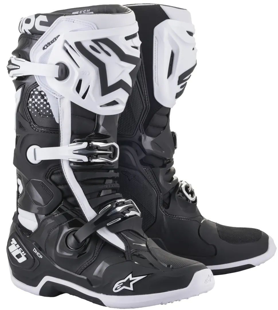 Alpinestars Stövel Tech 10 Svart/Vit