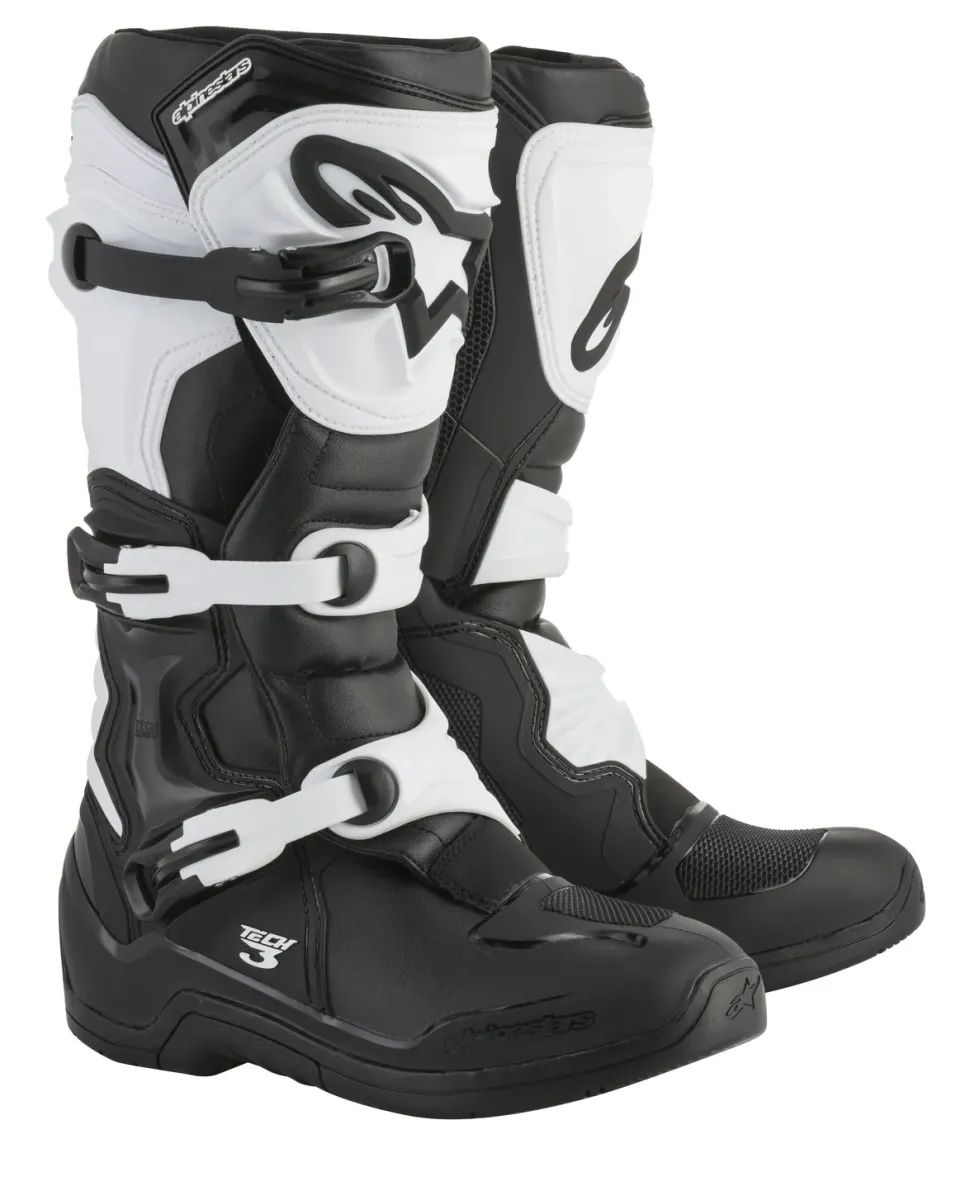 Alpinestars Stövel Tech 3 Svart/Vit