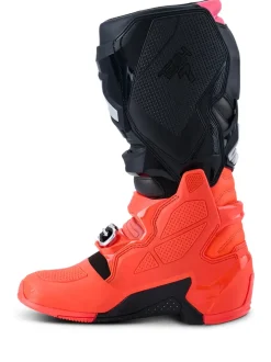 Alpinestars Stövel Tech 7 Svart/Röd Fluo/Rosa Fluo