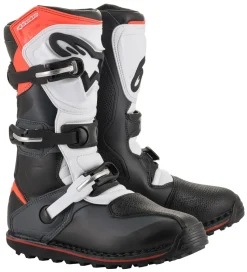 Alpinestars Stövel Tech T Svart/Grå/Röd Fluo