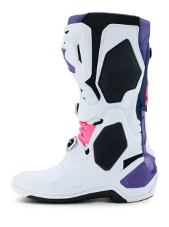 Alpinestars Stövel Tech 10 Vit/Violet/Fluo Rosa