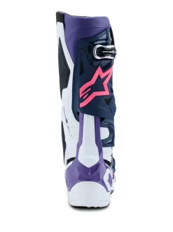 Alpinestars Stövel Tech 10 Vit/Violet/Fluo Rosa