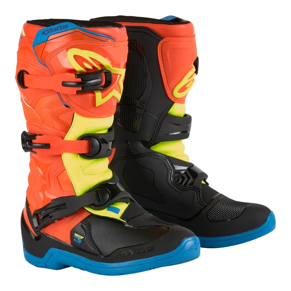 Alpinestars Stövlar Tech 3s Junior Orange/Blå