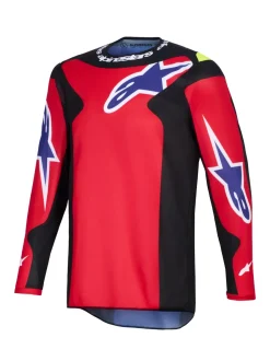 Alpinestars Tröja Fluid Grid Röd/Svart/Lila